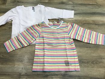 Lot 2 tee-shirts orchestra 12 mois