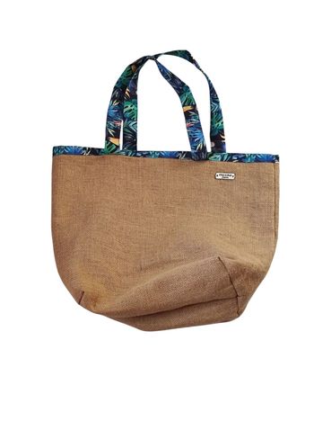 Sac en toile et tissu