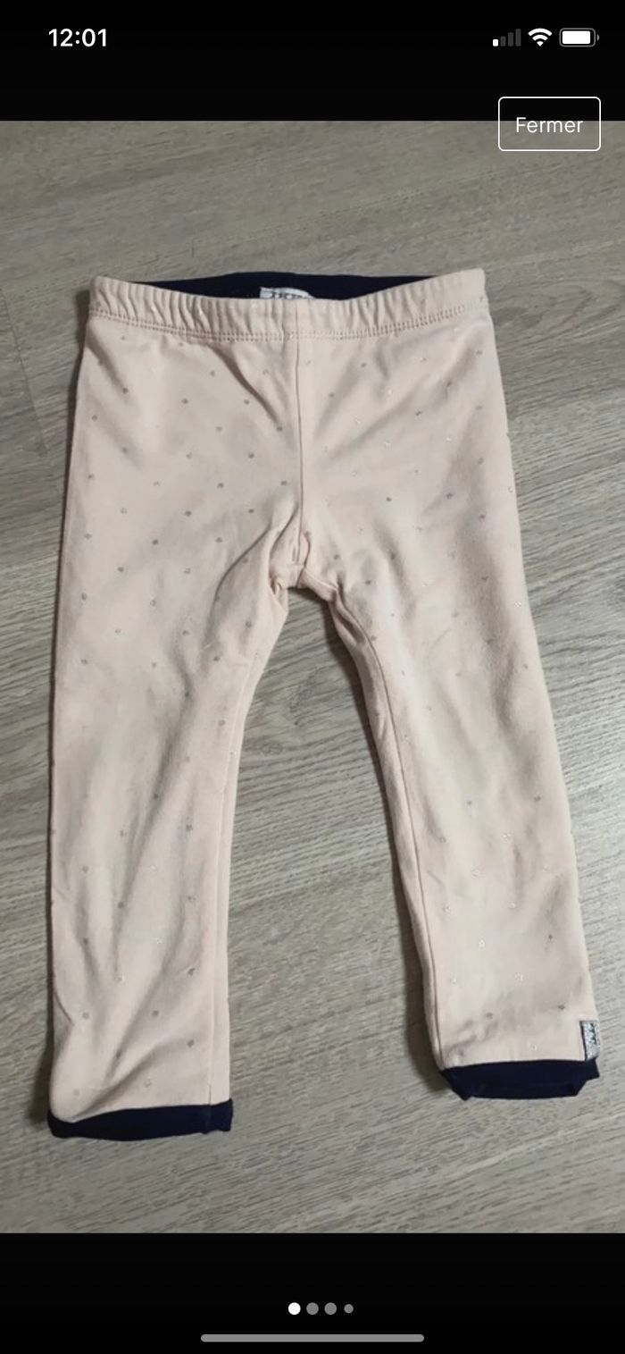 Legging ikks réversible 18 mois