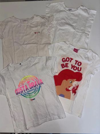 Lot de 4 tee shirts 6 ans