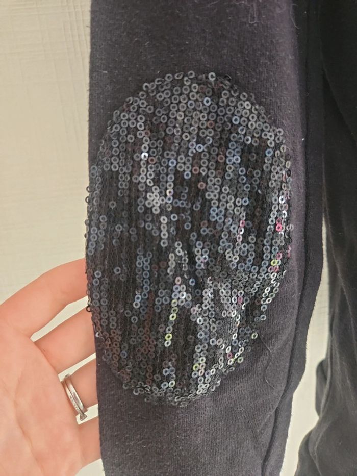 Sweat à sequins noir Caprice de fille 16 ans - photo numéro 11