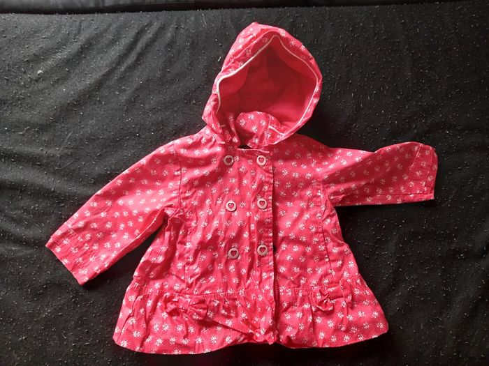 Veste coupe-vent doublée polaire taille 6 mois