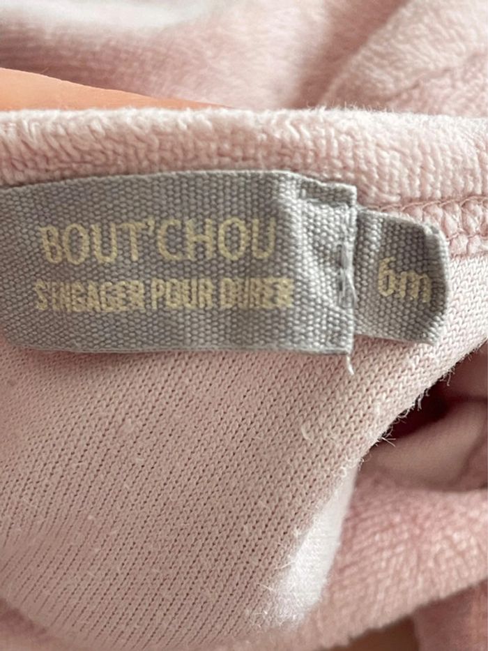 Dors-bien / pyjama en velours (coton majoritaire) taille 6 mois Bout'Chou de chez Monoprix - photo numéro 7