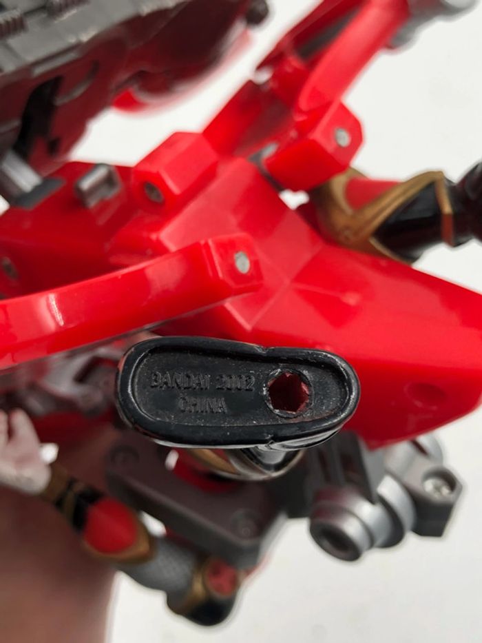 Moto transformable Power Rangers Red Bandai 2002 - photo numéro 9