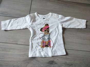 T-shirt manches longues grain de blé 3 mois