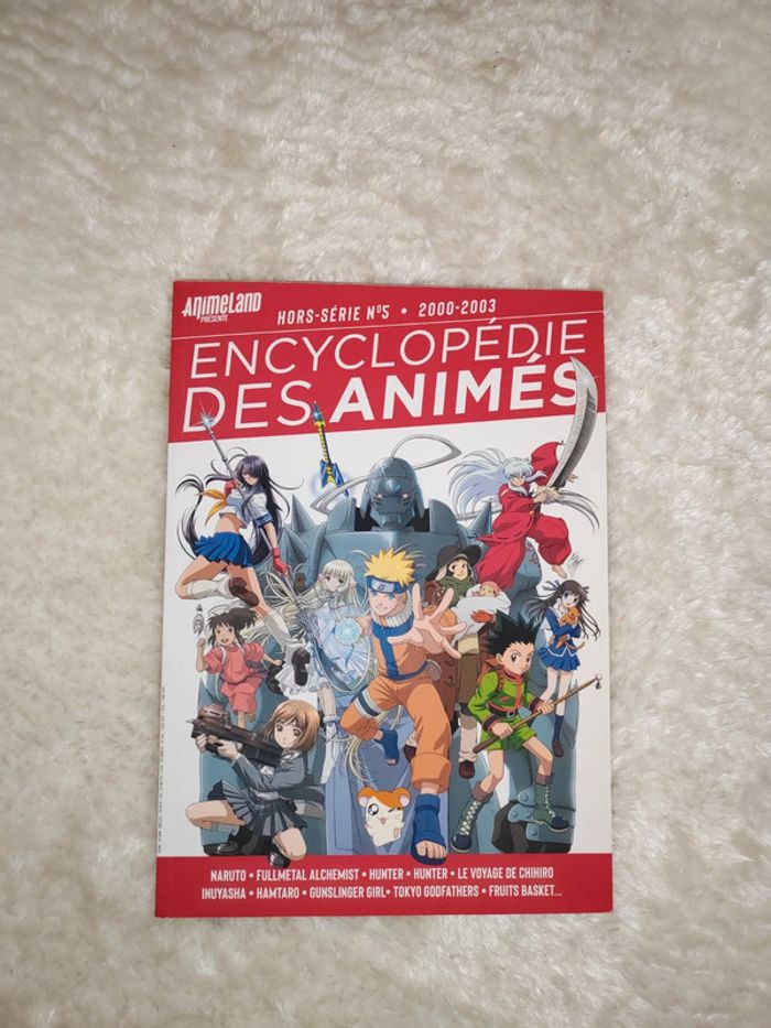 Encyclopie  encyclopédie des animés Manga HS