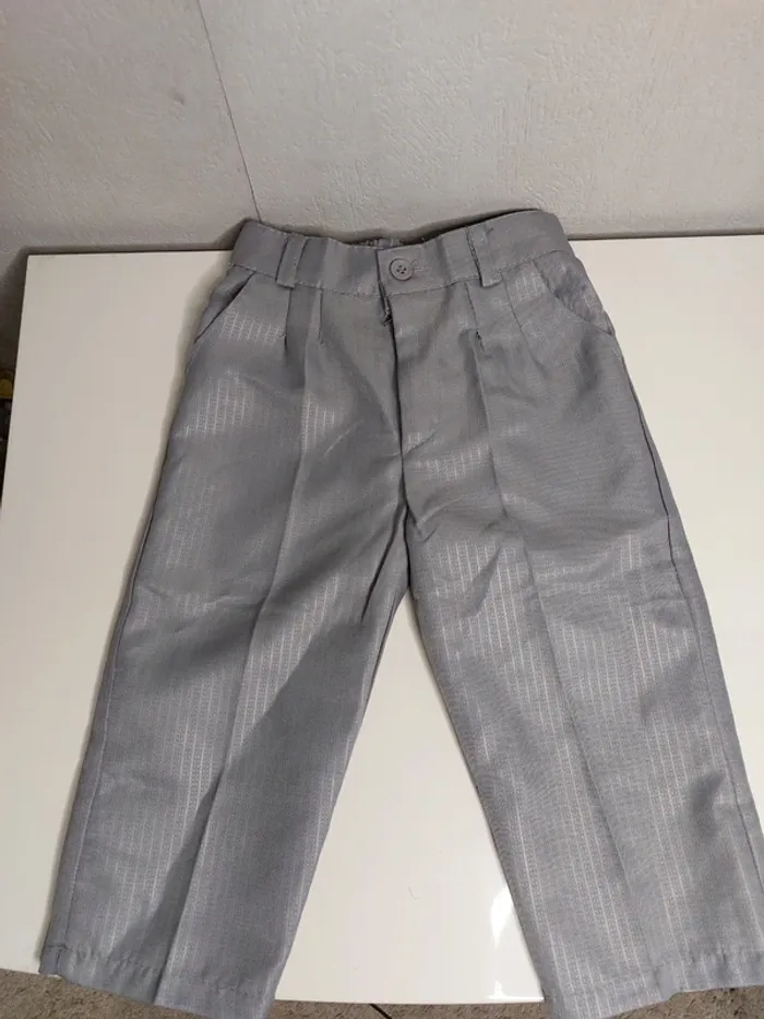 Costume complet gris" les voiliers" - photo numéro 4