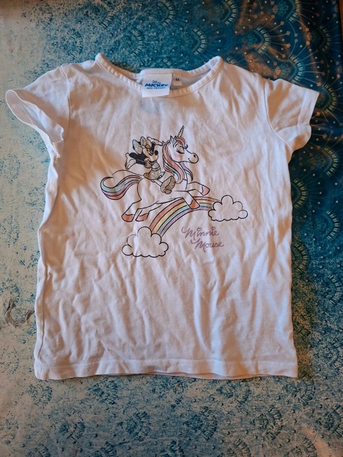 Tee-shirt minnie disney 4 ans