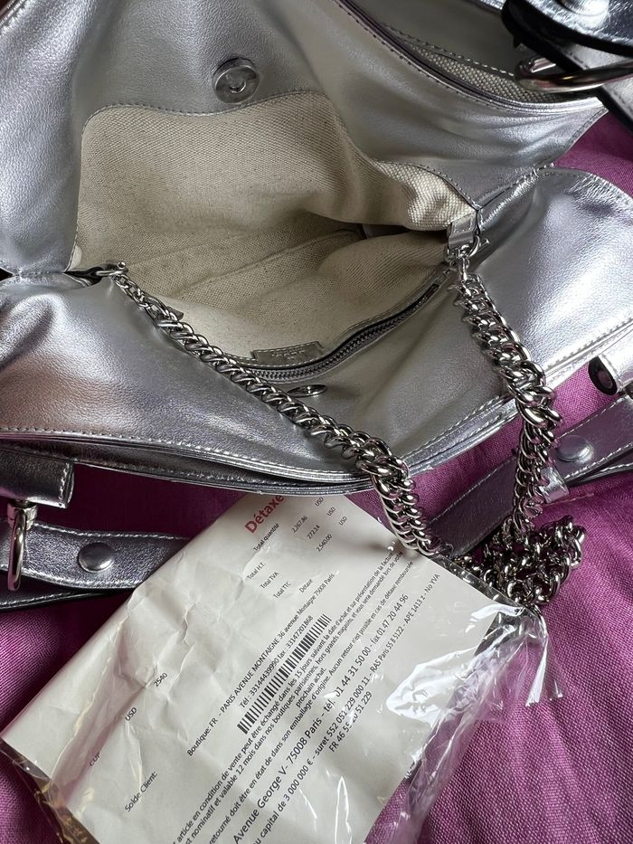 Sac cabas Gucci Blondie / Argent - photo numéro 7