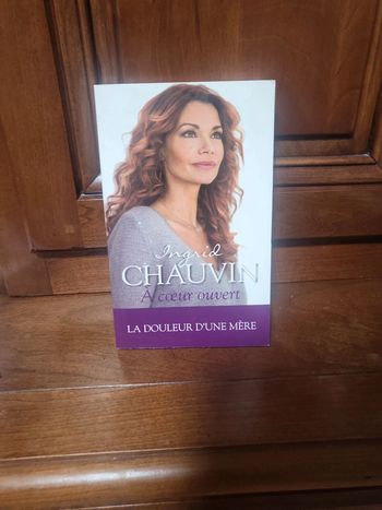 Livre Ingrid chauvinf à cœur ouvert