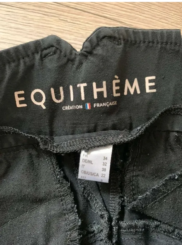 Pantalon d’équitation  Equithème  noir  34 - photo numéro 6