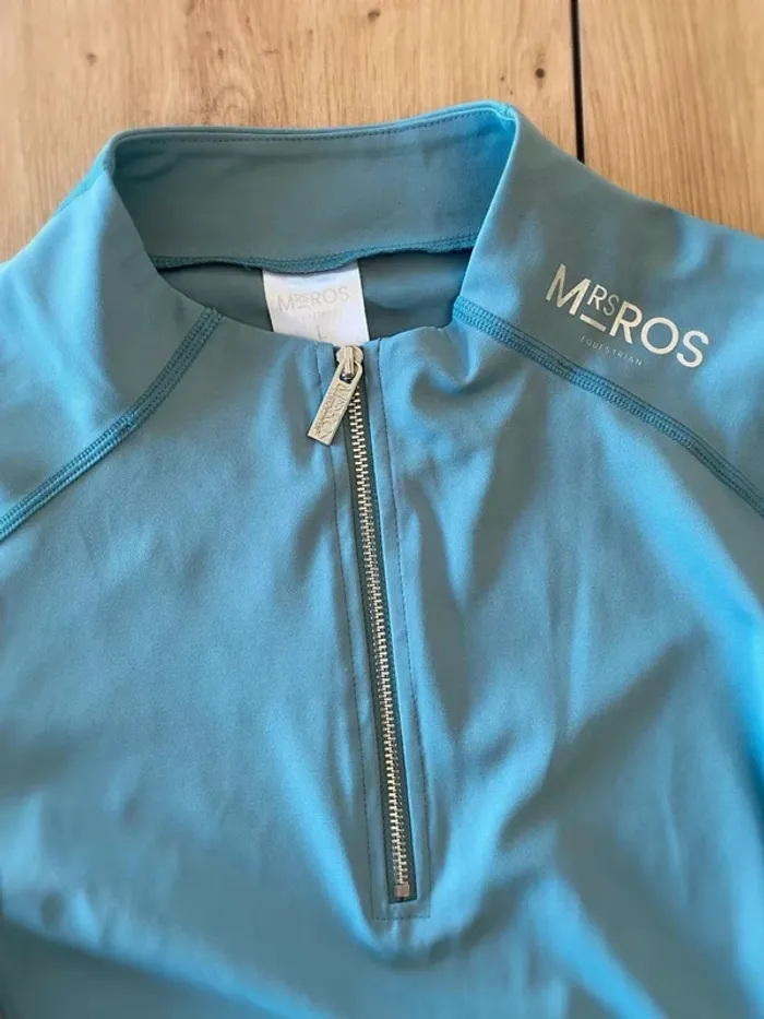 Mrs Ros  Equestrian  Long Sleeve Training Top  –  Taille  L  –  Très bon état - photo numéro 3