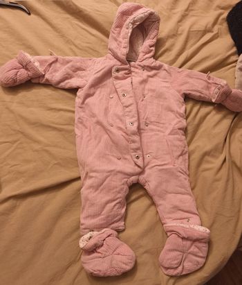 Manteau combinaison bébé