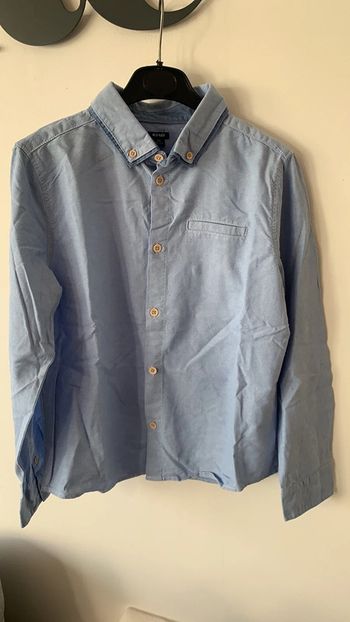 Chemise bleu 12 ans Kiabi