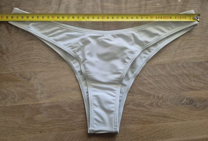 Bikini brésilien blanc taille S - photo numéro 9