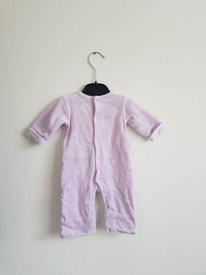 Pyjama en velours taille naissance - photo numéro 3