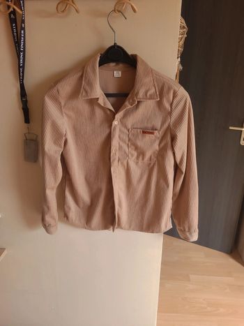 Chemise beige 11/12 ans