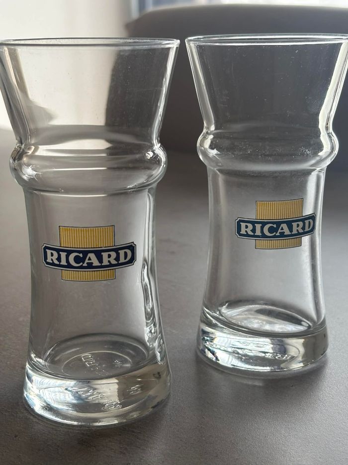 Lot de 2 verres Ricard
