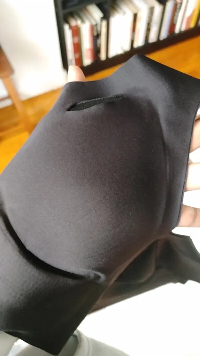 Soutien gorge brassière noir en nylon polyamide invisible - photo numéro 11