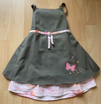 robe portefeuille imprimé papillons 18 mois