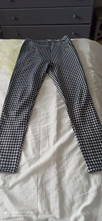 Pantalon Vichy t. 38