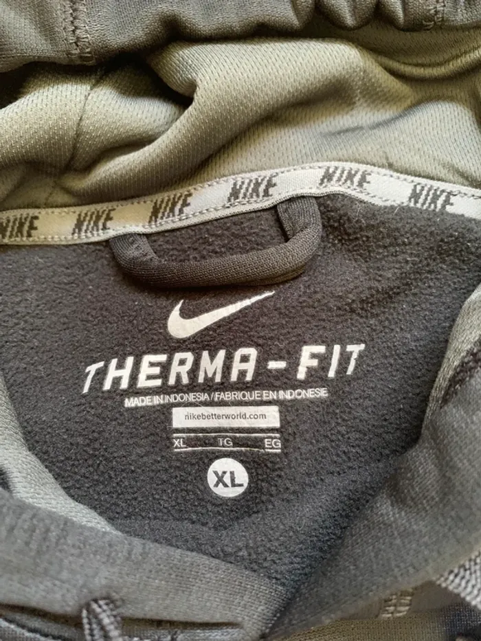 Sweat à capuche Nike Weston FC Noir Taille XL - photo numéro 3