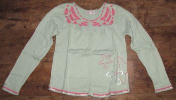 gilet vert 8 ans Du Pareil au Même