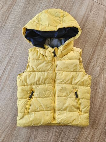 Doudoune veste manteau sans manche à capuche Zara baby