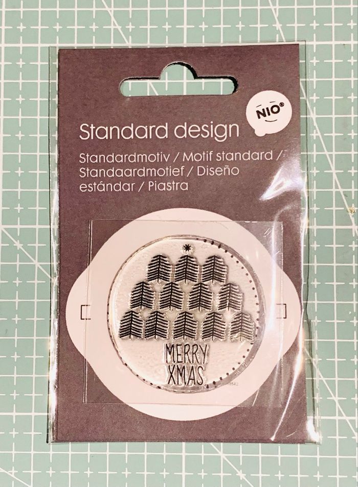 Tampon clear Nio Merry Xmas Noël