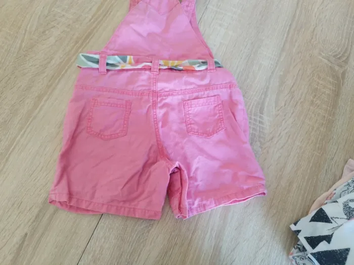 Salopette rose avec ceinture - photo numéro 7