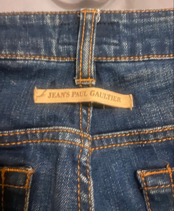 Jean »Jean-Paul Gaultier »bleu - photo numéro 4