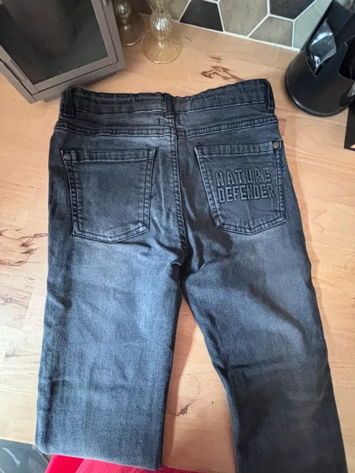 Très beau pantalon cargo anthracite • Orchestra • 10 ans - photo numéro 4