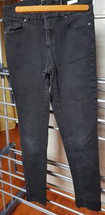 Jeans slim noir NafNaf