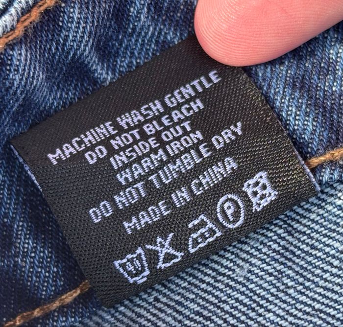 👗 Jupe courte en jean – Taille 34 – Momokrom - photo numéro 7