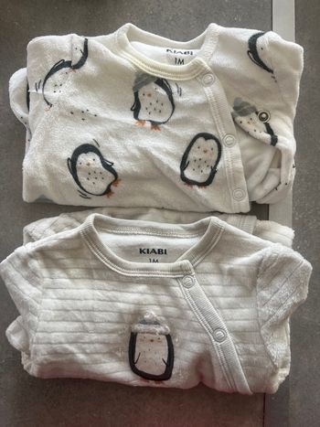 2 pyjama doux bébé 1 mois