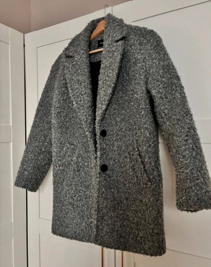 Manteau effet laine - photo numéro 3