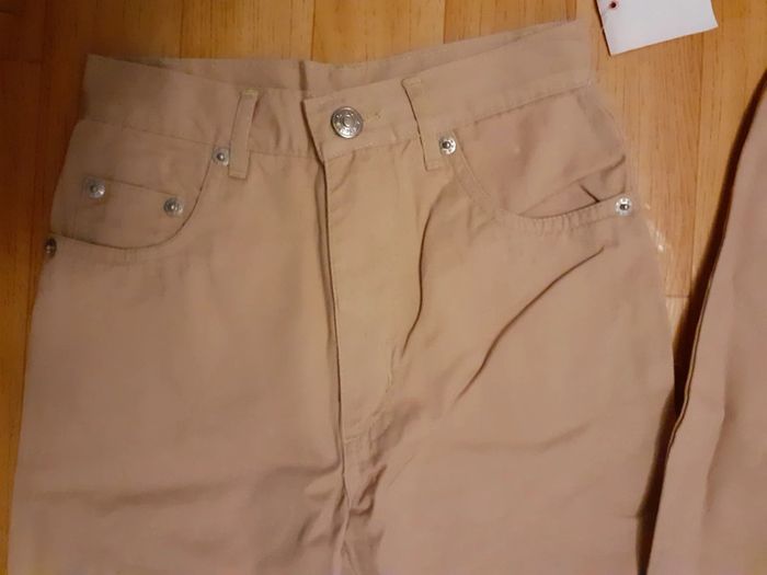 2 pantalons 8ans évasés sur le bas - photo numéro 2