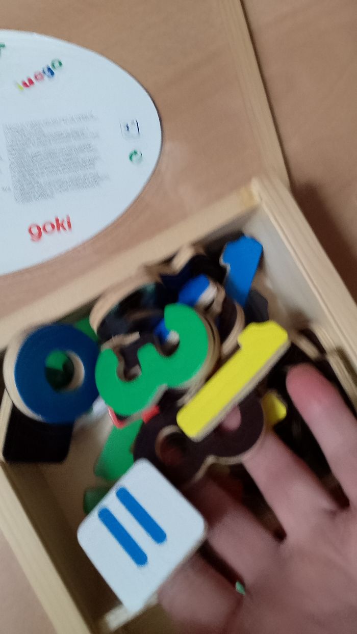 Boîte de rangement avec aimant en bois comme neuve - photo numéro 5