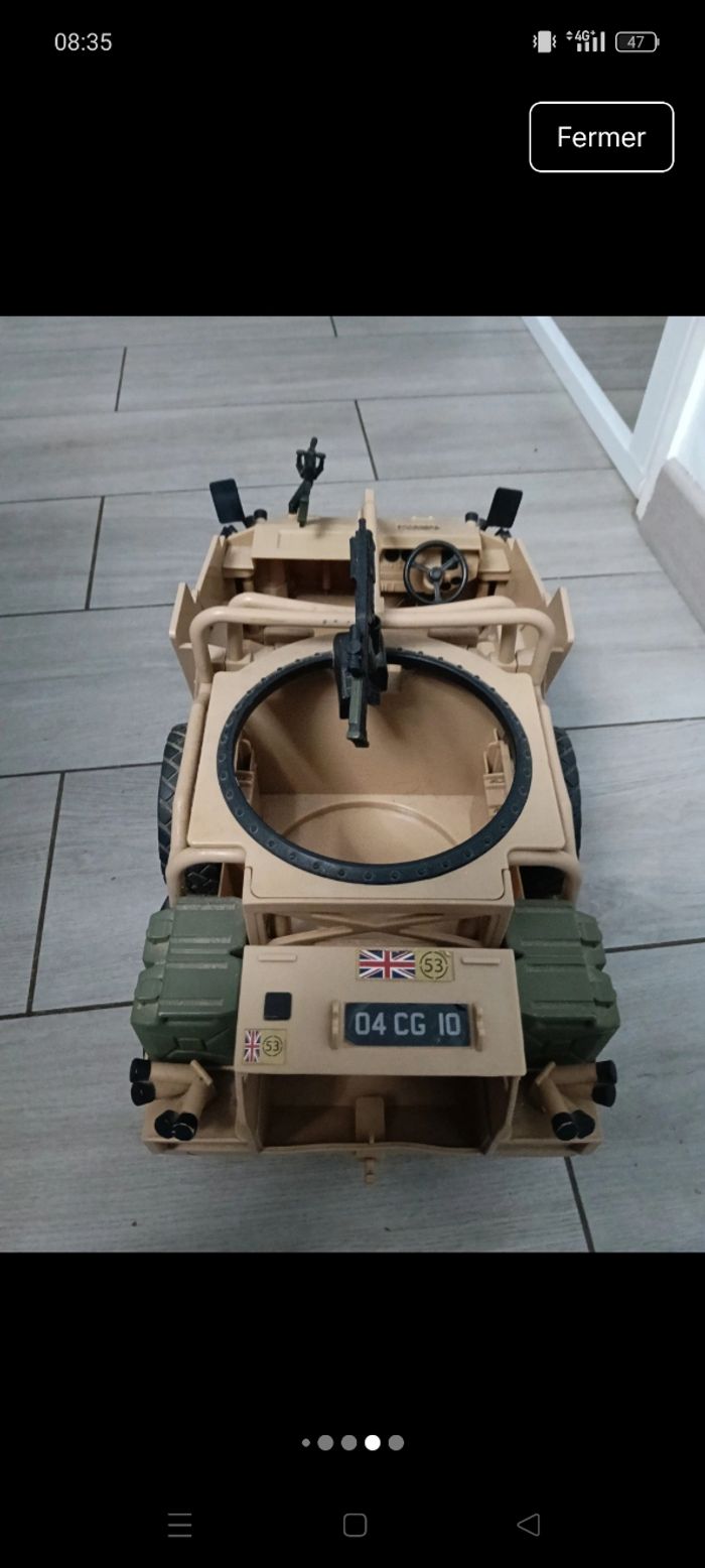 Véhicule militaire Jackal M-Wmik britannique - photo numéro 7