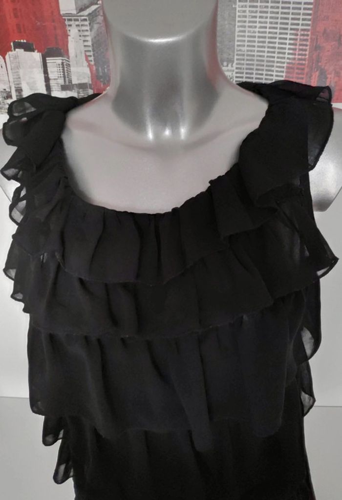 Tunique noire volant Taille L