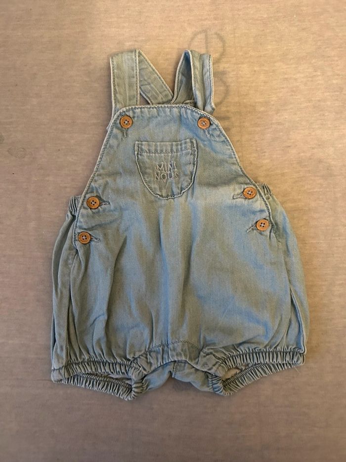 Salopette short