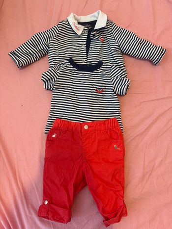 Lot de vêtement bébé garçon de 3 à 6-9 mois 