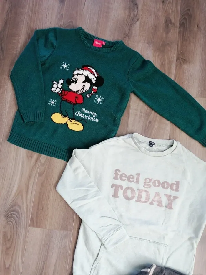 Lot pulls sweat 12 ans - photo numéro 2
