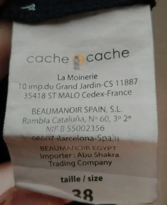 Robe noire sans manche Cache Cache - photo numéro 3
