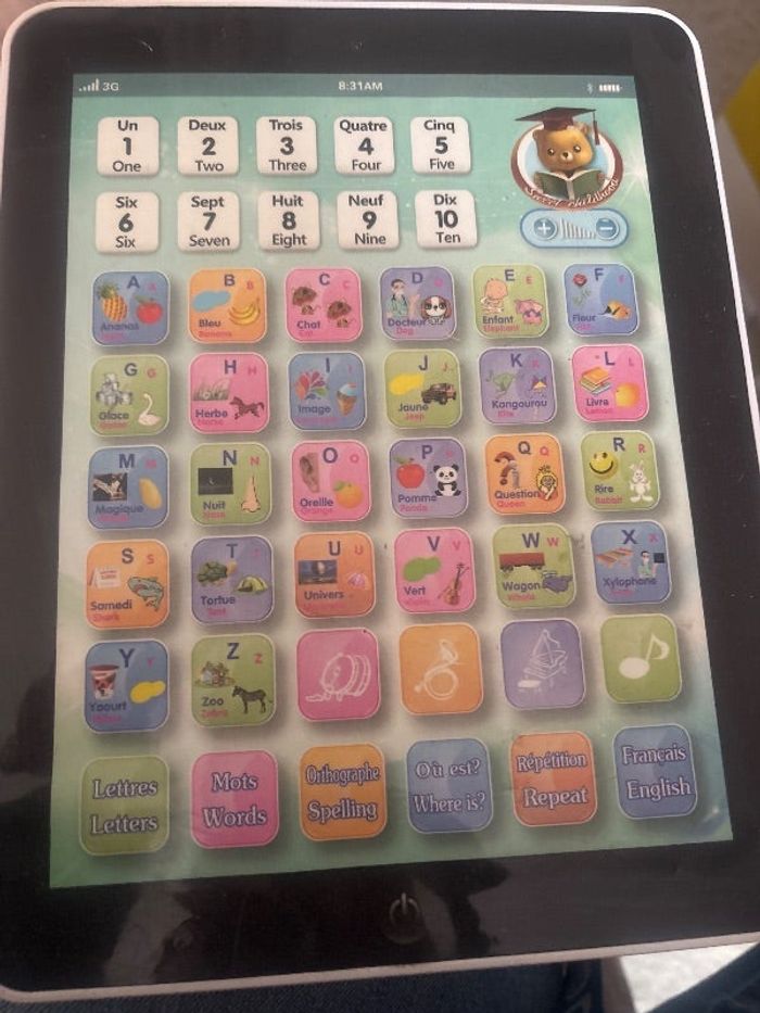 tablette, enfants