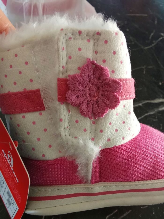 Bottines bébé fourré - photo numéro 3