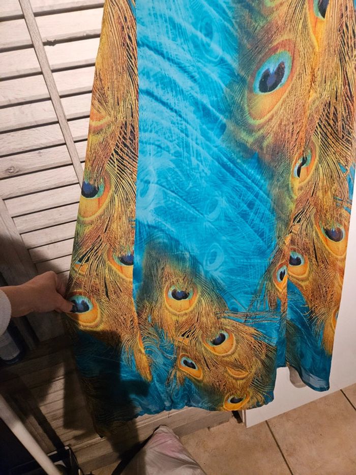 Robe sans manche Molly Bracken taille 2 "œil de paon" - photo numéro 6