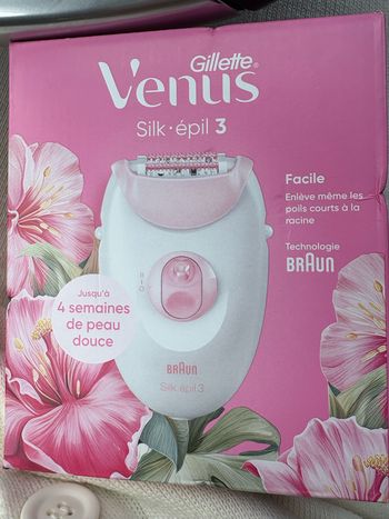 Venus Gillette silk épile 3 neuf jamais ouvert