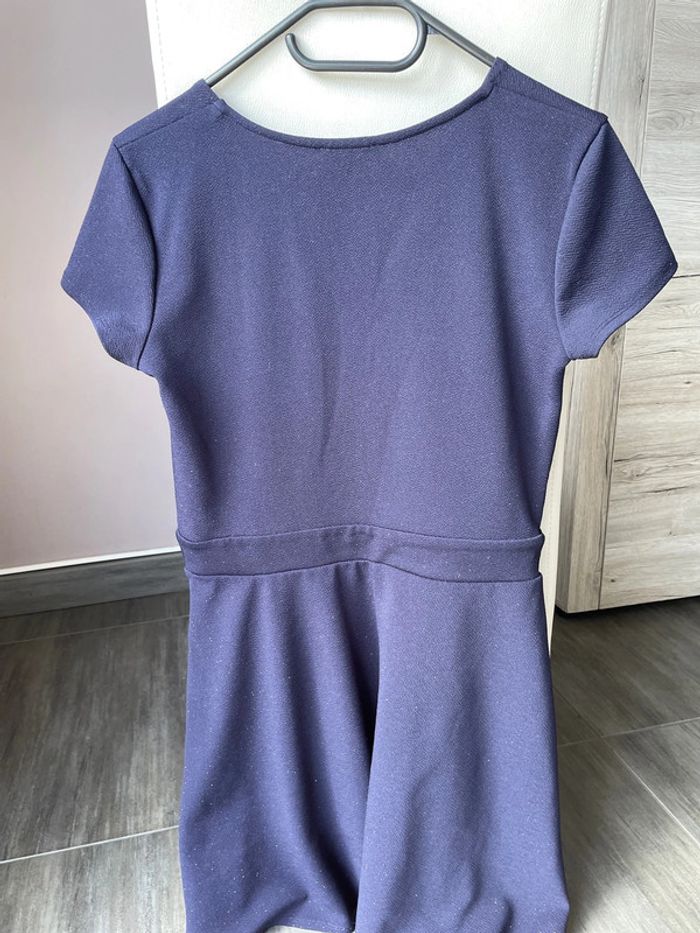 Robe bleu marine, avec de légères, paillettes taille38 - photo numéro 7