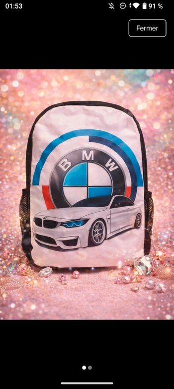 Sac à dos BMW 50 ans 